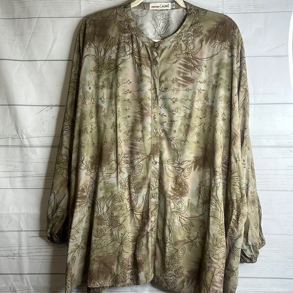 Johnny Was - Calme Ponte Scoop Neck Top